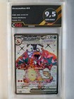 Carte pokemon FRANCAIS Dracaufeu ex OBF 215 Flammes Obsidienne CGG 9,5 26040204