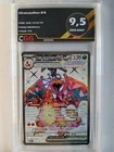 Carte pokemon FRANCAIS Dracaufeu ex OBF 215 Flammes Obsidienne CGG 9,5 26040204