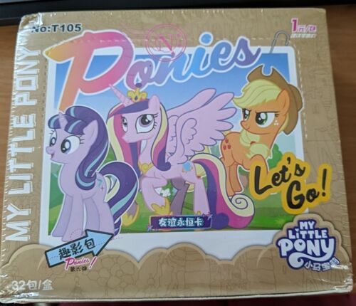 My Little Pony Trading Cards, Not Kayou, Box T105 New, Factory Sealed MLP - Afbeelding 1 van 5