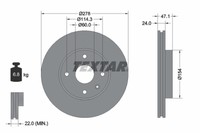Chevrolet P. Epica 06- 278MM Bremsscheibe