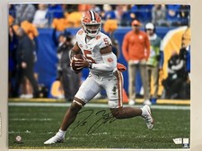 Clemson Tigers DJ Uiagalelei Signed 16x20” Photo Fanatics COA Seminoles Beavers