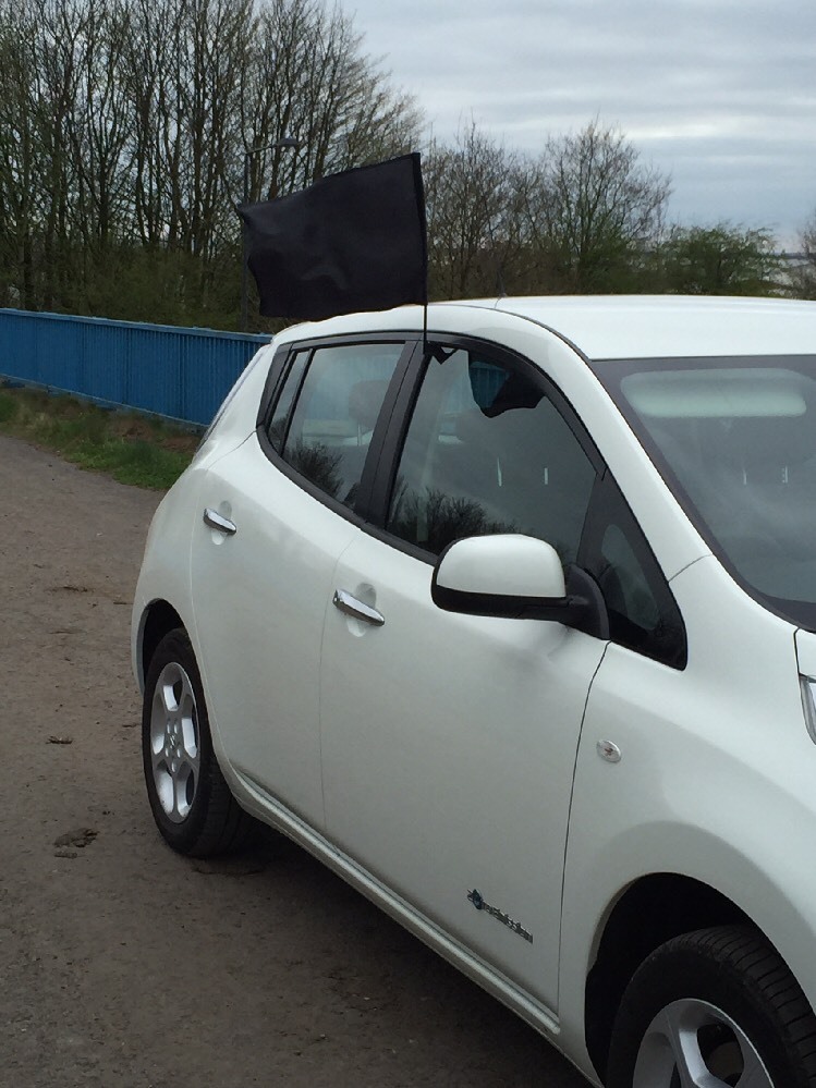 Black Funeral Car Flag Service. Wreaths, Hearse Tributes, Minimum Order 3 flags. eBay