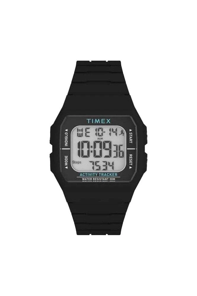 Timex Orologio Digitale Uomo In Acciaio Inox - Stile Retro 80's Con Cronografo E Indiglo - 3