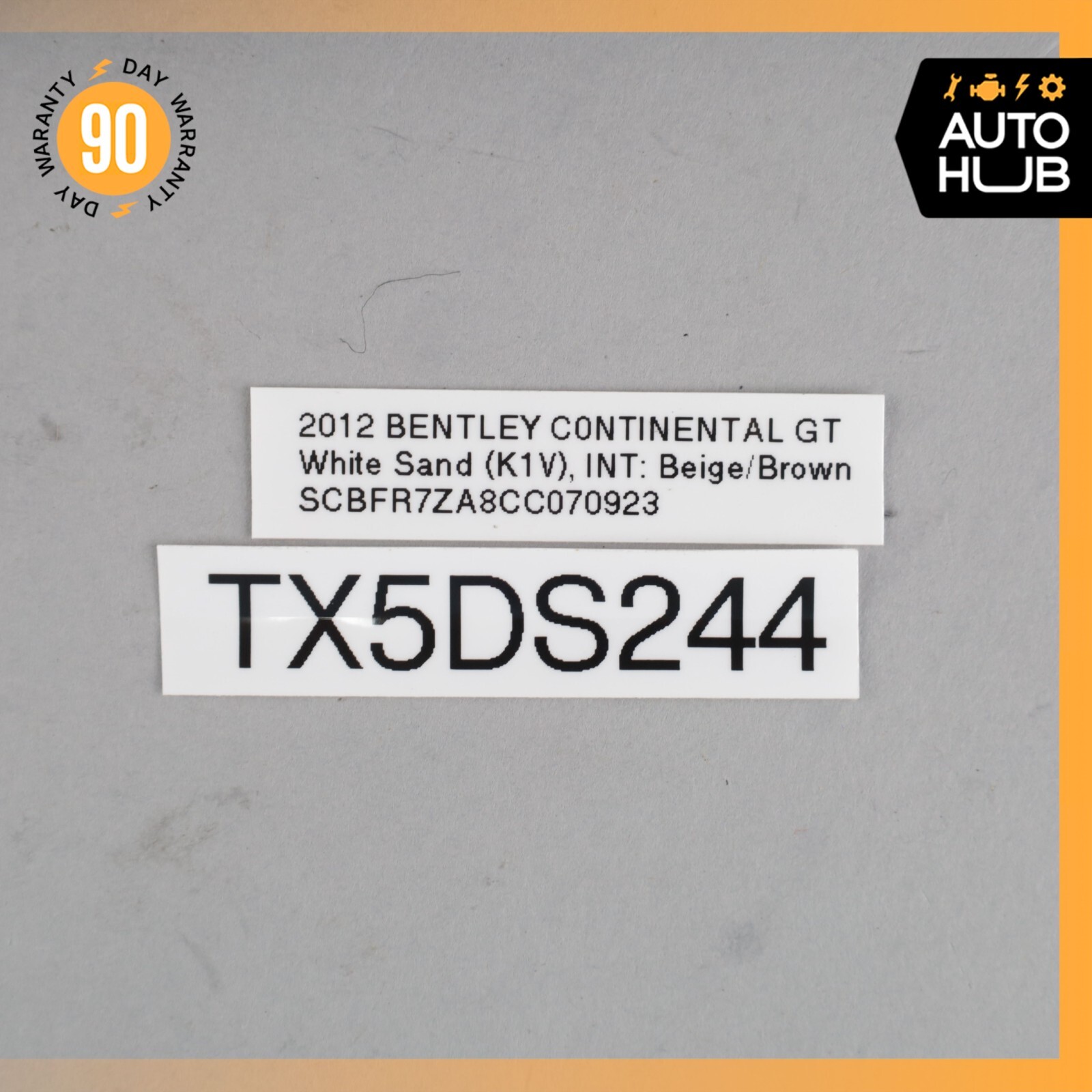 12-13 Bentley Continental GT GTC Rear Fog Light LED Reverse Light Lamp OEM 56k