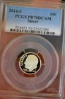 ROOSEVELT DIME 2014 S PCGS PR 70 DCAM SILVER