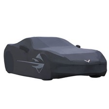 2014-2018 Corvette C7 Outdoor Car Cover 23142884 Black W Stingray Logo Oem Gm