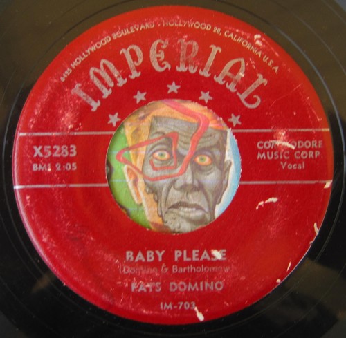 HEAR Fats Domino 45 Where Did You Stay / Baby Please IMPERIAL R&B nola red - Picture 2 of 2