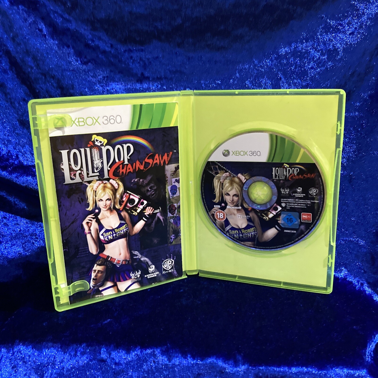 Lollipop Chainsaw Xbox 360 Zombies Hack N Slash Fun eBay