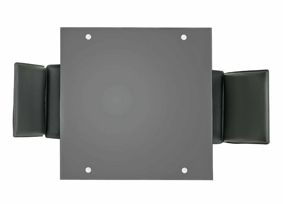 Lido Glass Dining Table & 2 Grey Chairs eBay