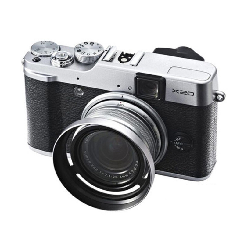 Silver Metal Lens Hood for Fuji Fujifilm X10 LH-X10 | eBay