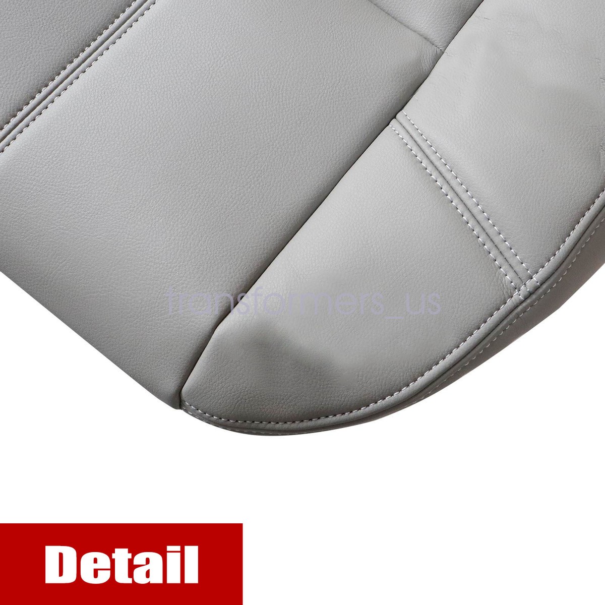 Funda Asiento Silverado 2007-2014 Funda De Asiento De Cuero Para Chevy Silverado 2007-2014 - Delantero Conductor Y Pasajero, Negra Funda Asiento Furgoneta