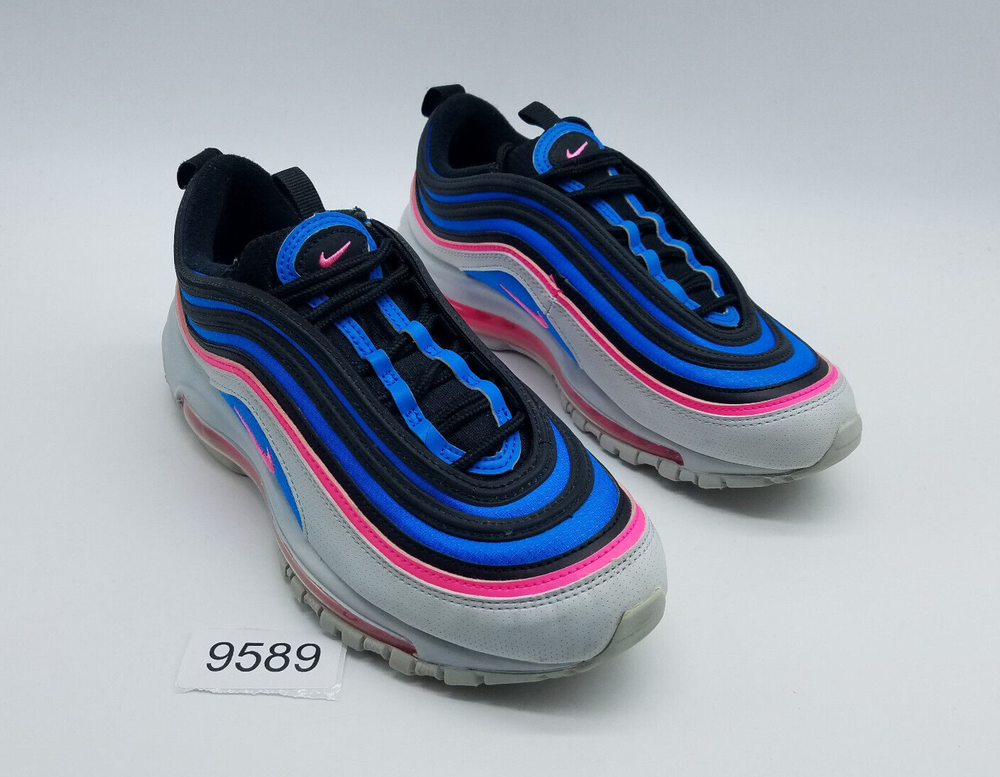 Nike Air Max 97 GS Boys Size 5Y South Beach Pure Platinum Pink Sneakers