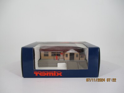 Tomix Spur N 4002 Bausatz ungebaut ''WoodenStation'' in OVP