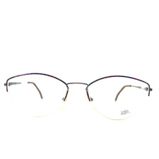 Vintage logo paris 295 06 301 Eyeglasses Multicolor Half Rim Frames 57-19 135 mm