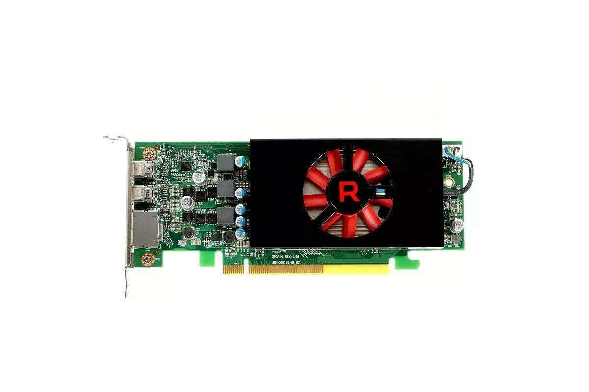 AMD Radeon RX 550 4GB GDDR5 Graphics Card Low Profile SFF Dell HP R9J9P