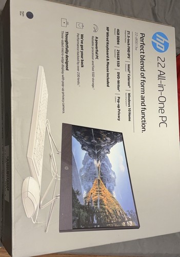 HP All inOne PC Graphic designers, Gamers & WFH agent 256GB SSD, Intel Celeron - Picture 4 of 5