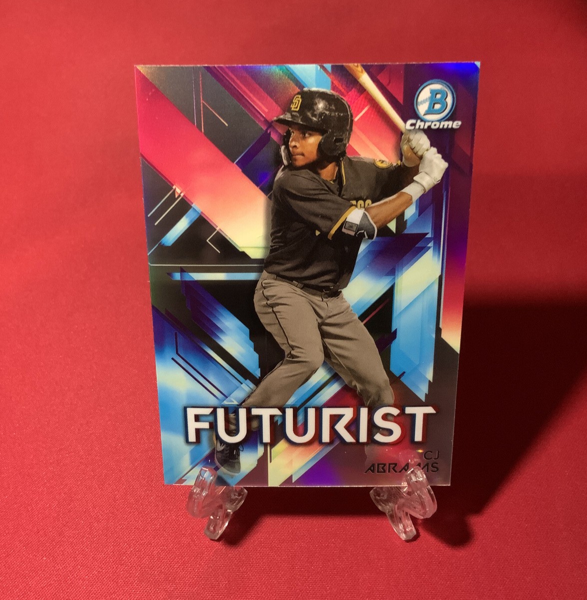 ブレストマン 2021 Bowman Futurist Refractor #FUT-CA CJ Abrams NM-MT Padres B814