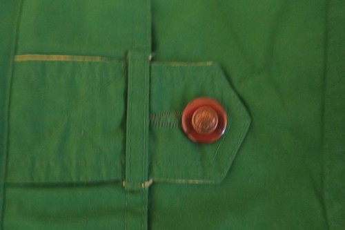 Vintage 80s Womens Misty Harbor Toggle Button Fisherman Coat Green Size XL - Picture 3 of 9
