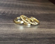 Gold Stacking Ring Set