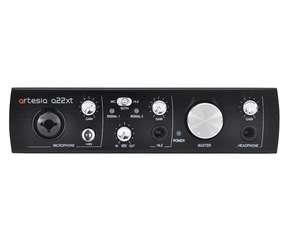 Artesia A22XT USB 2x2 Audio Interface With Pro Tools, Bitwig 24-bit/96kHz Mac PC - Image 4 of 4