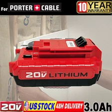 20V 3000mAh For Porter Cable PCC681L 20 VOLT MAX Lithium-Ion Battery PCC685L New