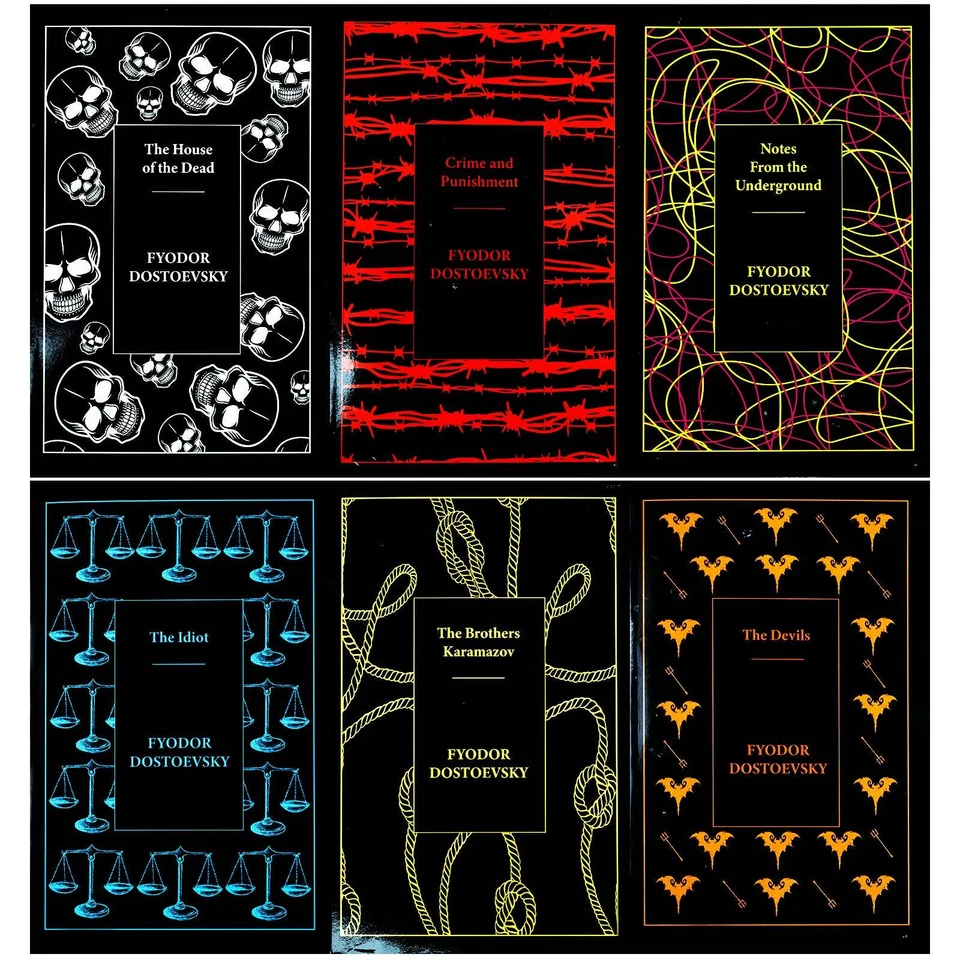 Complete Collection of Fyodor Dostoevsky 6 Books Set (Crime | Fyodor Dostoevsky - Image 2 of 4