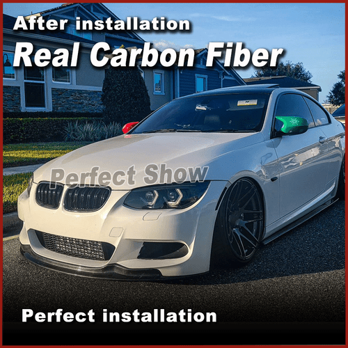 Carbon Front Diffusor Spoilerlippe für BMW 3er E92 M-Paket 08-11 Spoilerschwert - Bild 5 von 12