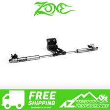 Zone ( FOX )  Dual Steering Stabilizer Kit for '05-'24 Ford F250 F350 Super Duty