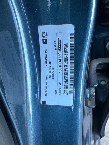 HOLDEN CRUZE JH 03/2011-01/2017 FUEL TANK PETROL - Picture 10 of 12
