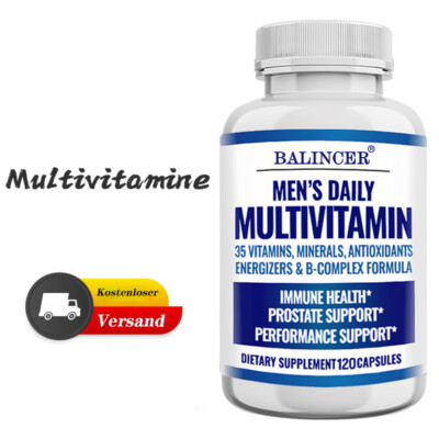 Multivitamin Kapseln  für Männer - Männer Gesundheit