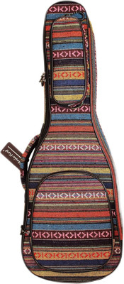 Original Design 0.6'' (15mm) Thick Padded Country Style Baritone Ukulele Case,