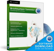 Briefmarken Sammlung, Briefmarkensammlung Software,Sammler Programm,Archivierung