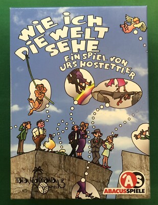 WIE ICH DIE WELT SEHE - Fata Morgana 13 / Abacus 06043 .. Autor: Urs Hostettler!