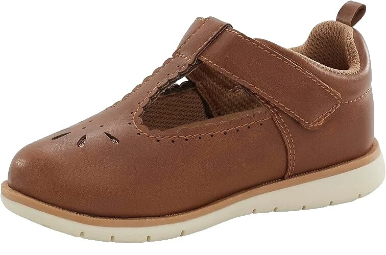 Stride Rite 婴儿褐色合成