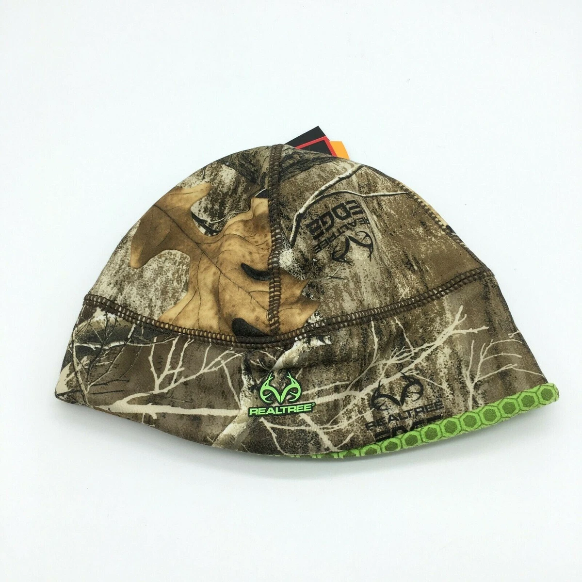 RealTree Edge Womens Heat Retention Camo Beanie Green Interior