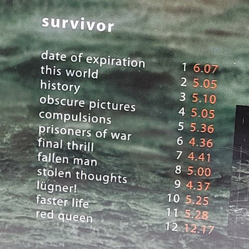 Survivor - Funker Vogt | 12 track CD Album | Great Condition - Picture 4 of 9