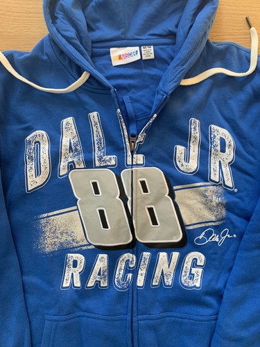 Nascar Racing Mens Blue Dale Earnhardt Jr #88 Zip Front Hoodie ๐ฅ NWT๐ - Picture 4 of 7