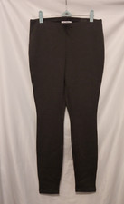 WHBM White House Black Market Ponte Hi Rise Leggings Small Charcoal Gray