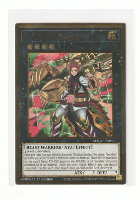 Zoodiac Drident MP17-EN208 Yu-Gi-Oh! Card Secret Rare 1st Edition