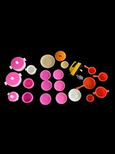 Vintage 25 Piece Barbie Dreamhouse Kitchenware and Mixer