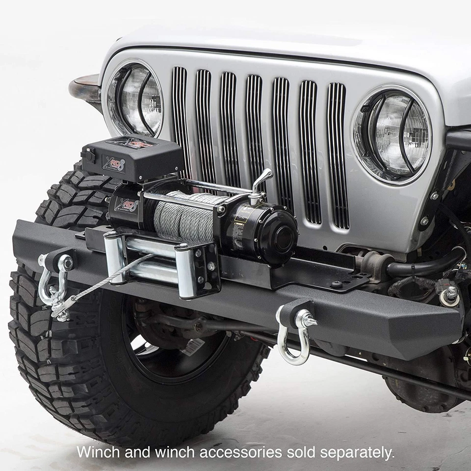 Smittybilt 76740D SRC Classic Front Bumper w/ D-Rings for 87-06 Jeep Wrangler - Image 3 of 4