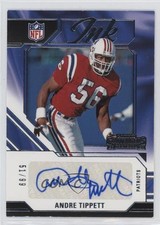 2023 Panini Contenders NFL Ink 51/99 Andre Tippett #INK-AT Auto HOF nd3