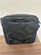 Black Nylon Carrying Messenger Bag For Laptops Up to 14 Inches Very Good