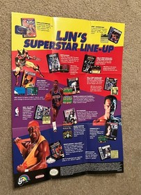NES KING OF THE RING POSTER! SEE PICS! USA SELLER! I THINK IT IS VERY NICE!