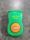 LITTLE TIKES Vintage 2006 Green Play Flip Cell Phone Pretend Toy Kids RARE