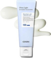 COSRX Ultra-Light Invisible Sunscreen SPF 50 Face Moisturiser, PA++++ Korean Sun