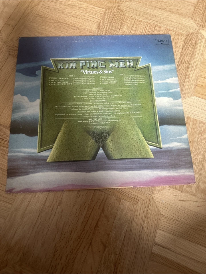 Kin Ping Meh - Virtues Sins, Nova 6.22015, Germany 1974, LP Vinyl - Bild 2 von 4