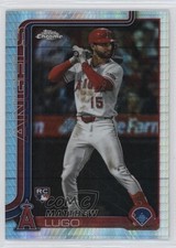 2025 Topps Chrome Update Prism Refractor Matthew Lugo #USC166 4d5