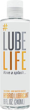 LUBELIFE Hybrid Lube Silicone Water Based Personal Lubricant for Men, Women