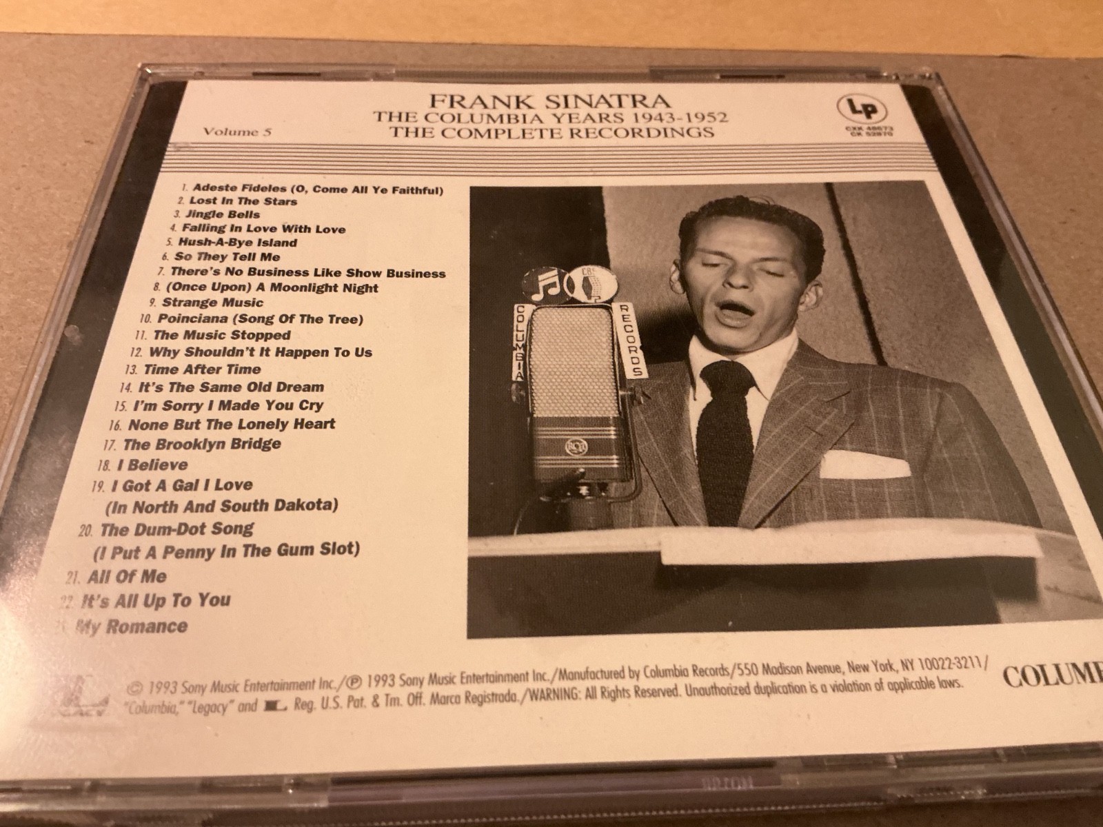 Frank Sinatra – The Columbia Years 1943-1952: The Complete Recordings 12 CD Box thumbnail 8